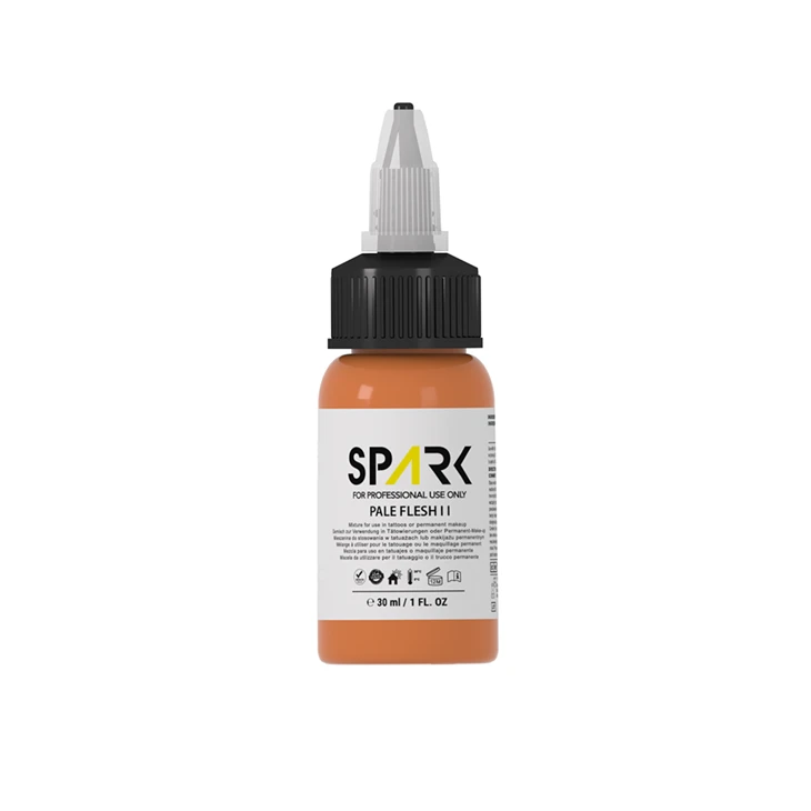 1oz Bottles Professional Spark Flesh Tone Tattoo Ink Set - EU REACH Compliant factory