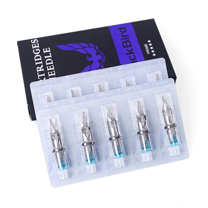 Disposable RL Stainless Steel Tattoo Cartridge For Needle Body Art For Tattoo Pen Use factory