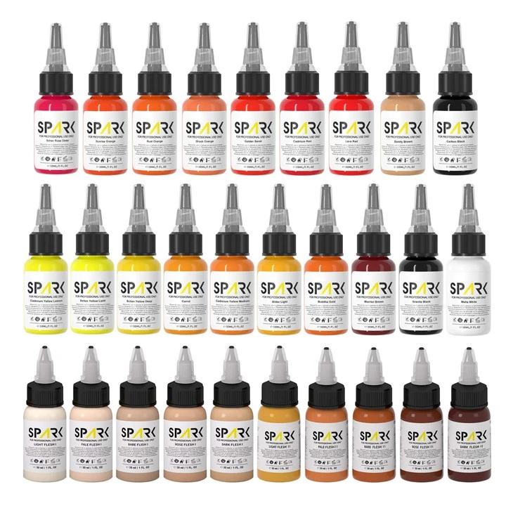 EU-Certified Professional High Quality Permanent Premium Organic Tattoo Ink factory