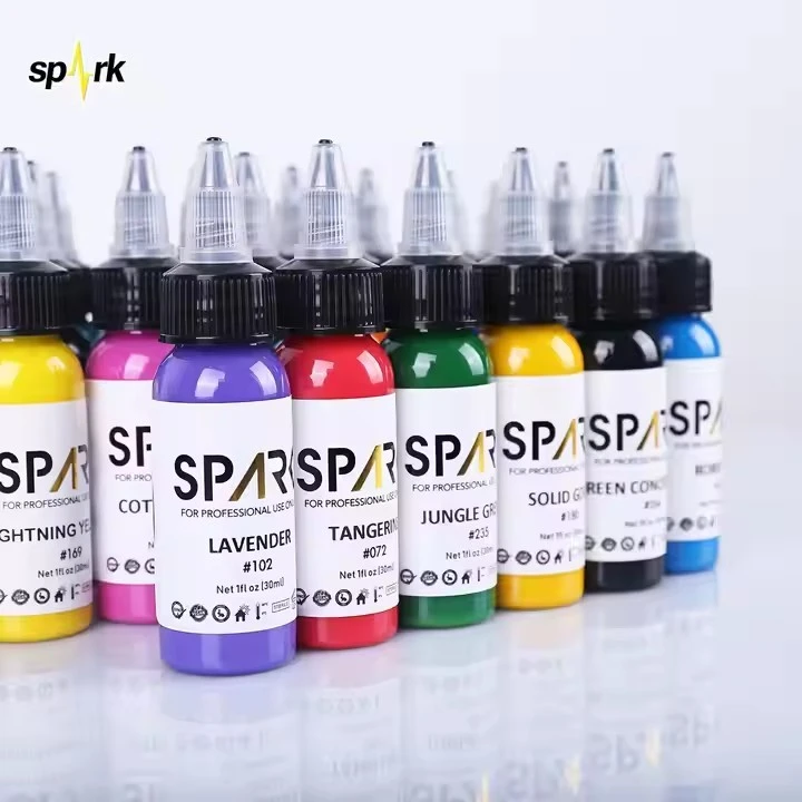 Profesionalna tinta za tetovažu Spark 1oz 25 set boja