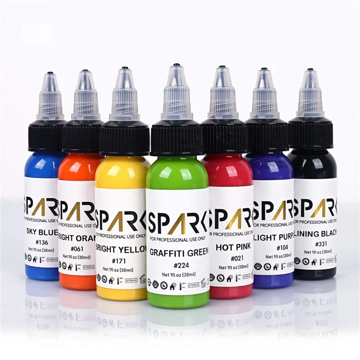 Premium Organic Tattoo Ink For Permanent Long-Lasting Fast Coloring High Quality Micro Pigment suppliers