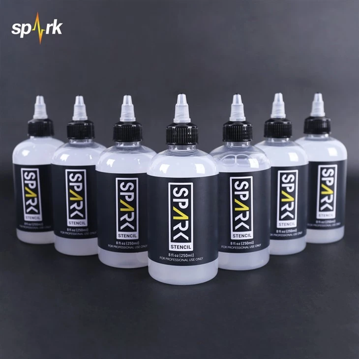 Satrk 8 fl oz (250 ml) Profesionalni brzi suhi non - blijede glatke tetovaže za transfer gel za tetovaže umjetnike