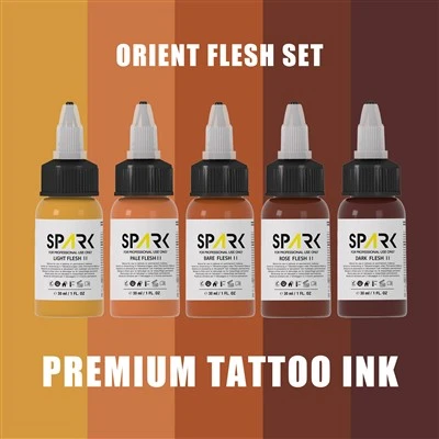 1oz Organski trajni profesionalni set tinti za tetoviranje u boji kože certificiran u EU