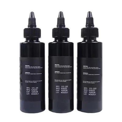 Spark Custom veleprodaja Kina High - kraj 4 oz 120 ml boje Pigment Pigment tijela Kože Boja zadivljujuća OEM Crna tetovaža tinta