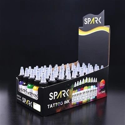 Spark Organic Organic 0,5 oz brzo suhi dugotrajni dizajn opskrbe tetovaža tinta trajni šminka za tjelesnu umjetnost