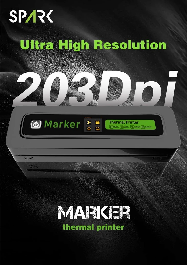 Novi dolazak Spark Marker bežični premium termička tetovaža tiskan