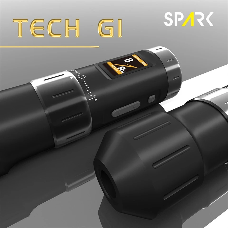 SPARK TECH G1 2-4mm Adjustable Professional Wireless Tattoo Machine With Rechargeable Aluminium Needle For Body Art suppliers