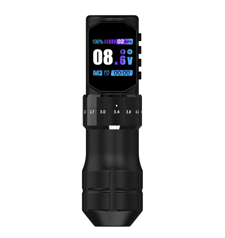 Wireless Tattoo Machine Pen With 2000 MAh Dual Battery For Tattoo Body Art