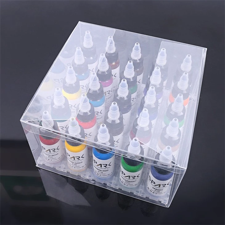 Set od 25 boja Spark Tattoo Ink Tinta za tetoviranje u rasutom stanju Super crna tinta za tetoviranje