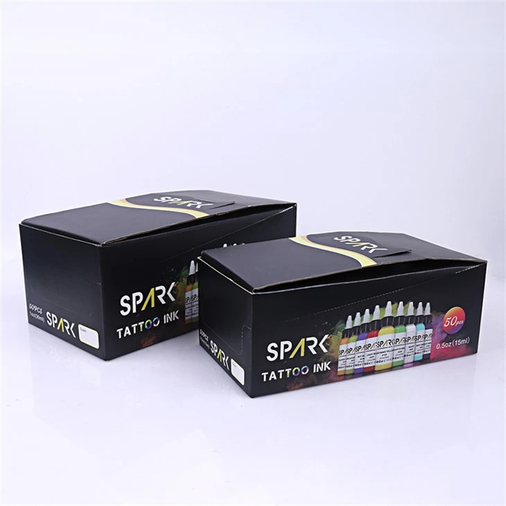 50 kompleta boja Pigmenti Tattoo Ink Spark Tattoo Ink Set Professional