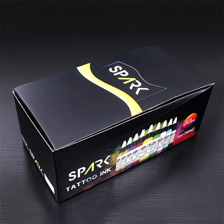 50 kompleta boja Spark Tattoo Ink Set Profesionalna boja tinte za tetoviranje