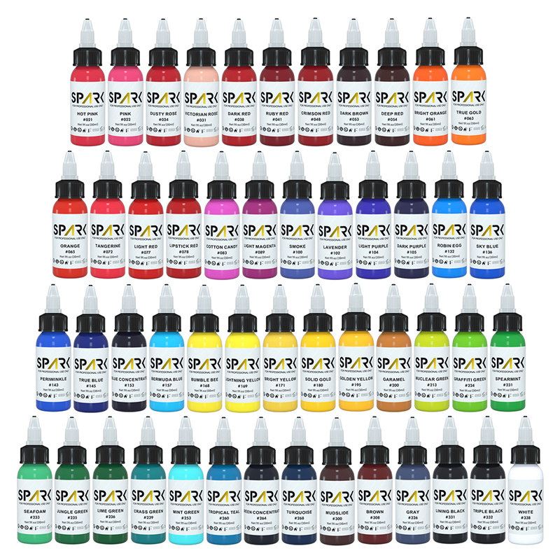 Premium Spark Tattoo Ink Set tinte za tetoviranje