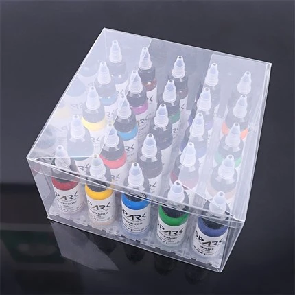 Set od 25 boja Spark Tattoo Ink Tinta za tetoviranje u rasutom stanju Super crna tinta za tetoviranje