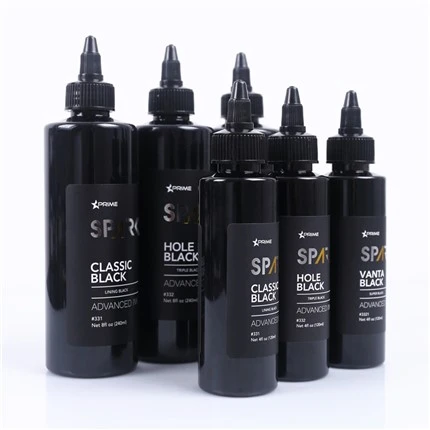 Triple Black 8OZ Hole Black Black Ink Series Spark Tattoo Ink Set tinti za tetoviranje