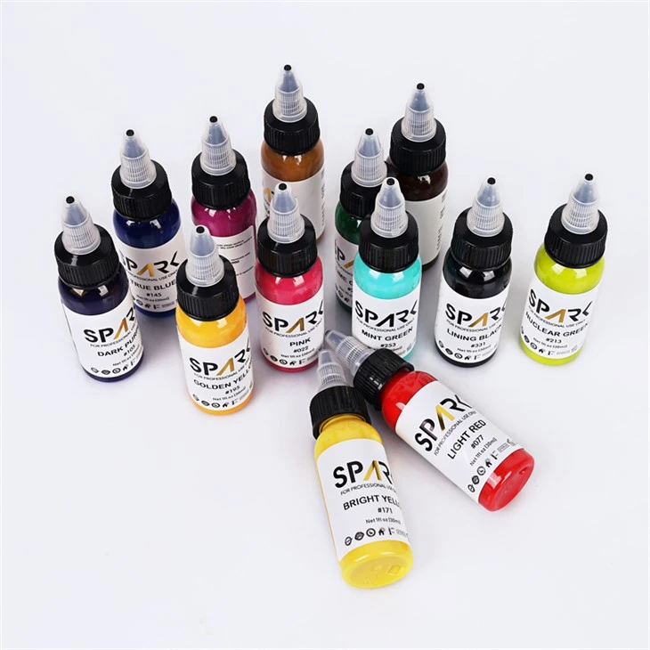 Tinte za tetoviranje u velikom broju Tattoo Ink Spark Original