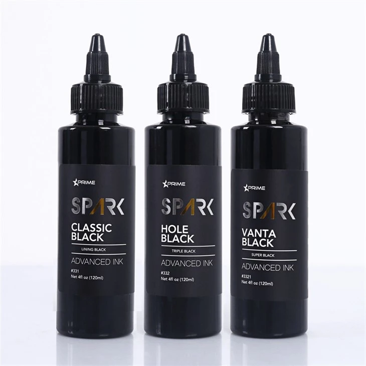 Vanta Black 4OZ Super Black Ink Series Spark Tattoo Ink Set profesionalnih tinti za tetoviranje