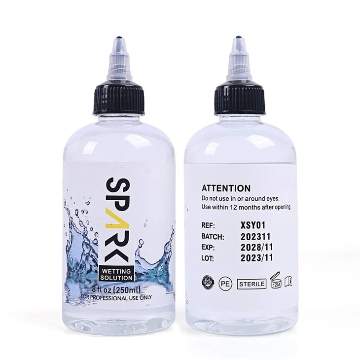 8OZ 240ML Spark otopina za vlaženje tetovaža Spark otopina za miješanje tetovaža Spark tinta za tetovaže