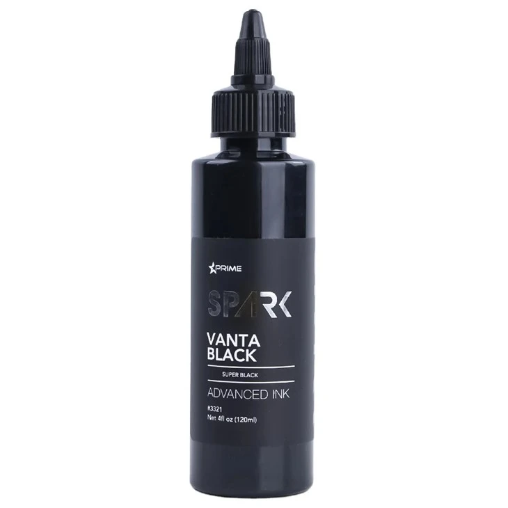 Tinta za tetoviranje bez olova 8OZ Black Ink Series Classic Black Lining Black Spark Tinta za tetoviranje Profesionalni prikaz tinte za tetoviranje